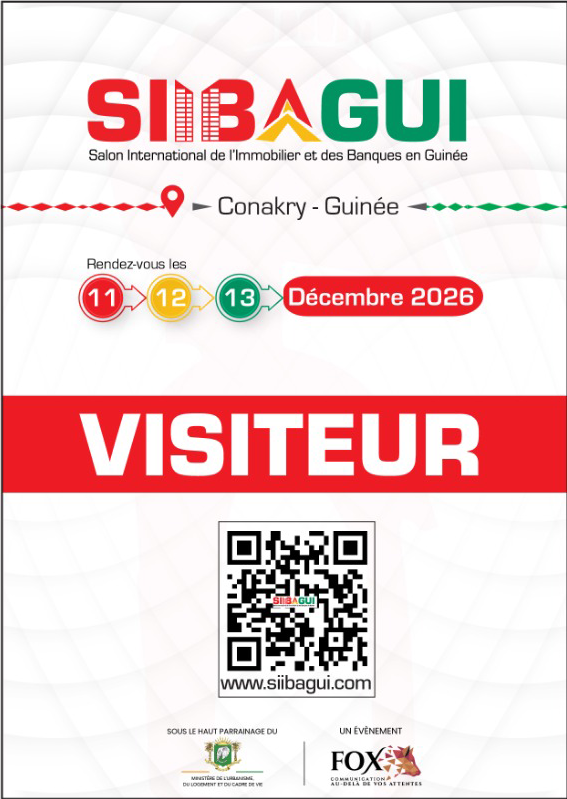Badge visiteur SIIBAGUI 2026
